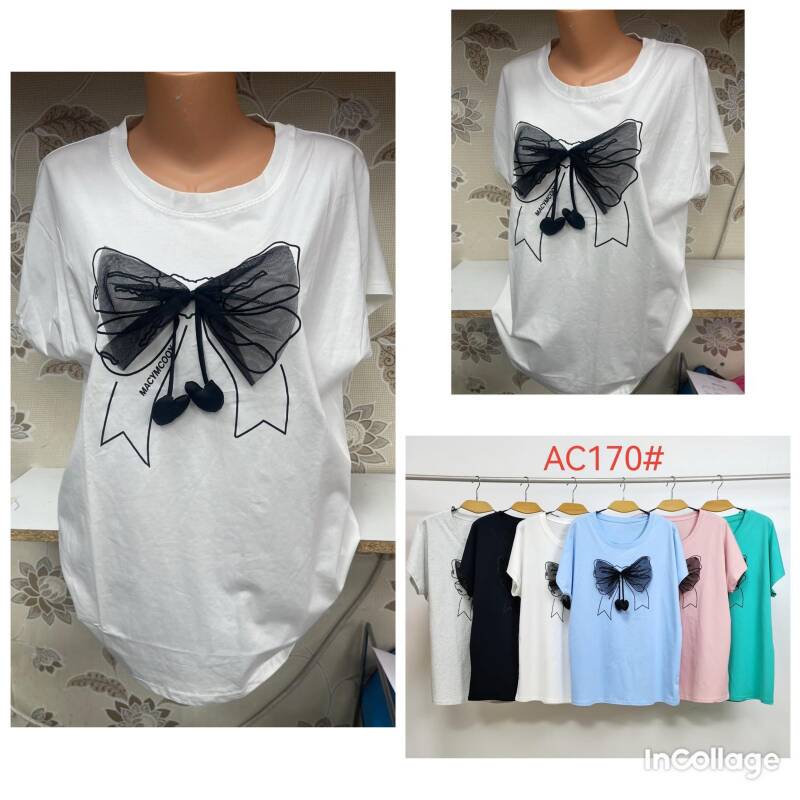 Bluzki damskie Roz L-3XL, Mix Kolor Paczka 12 szt